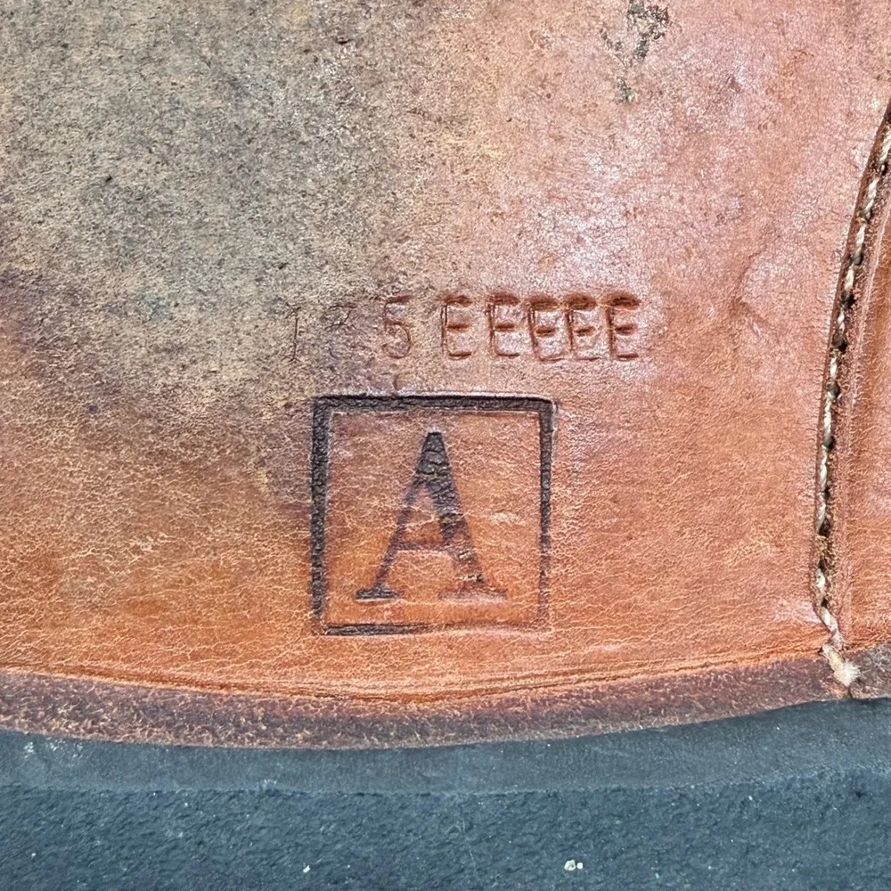 The Viento by Adelante Shoe Co Loafers Mens 13.5 EEEEE Tan Leather Slip On Wide